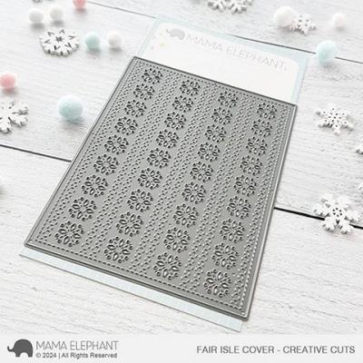 Mama Elephant Creative Cuts - Fair Isle Cover